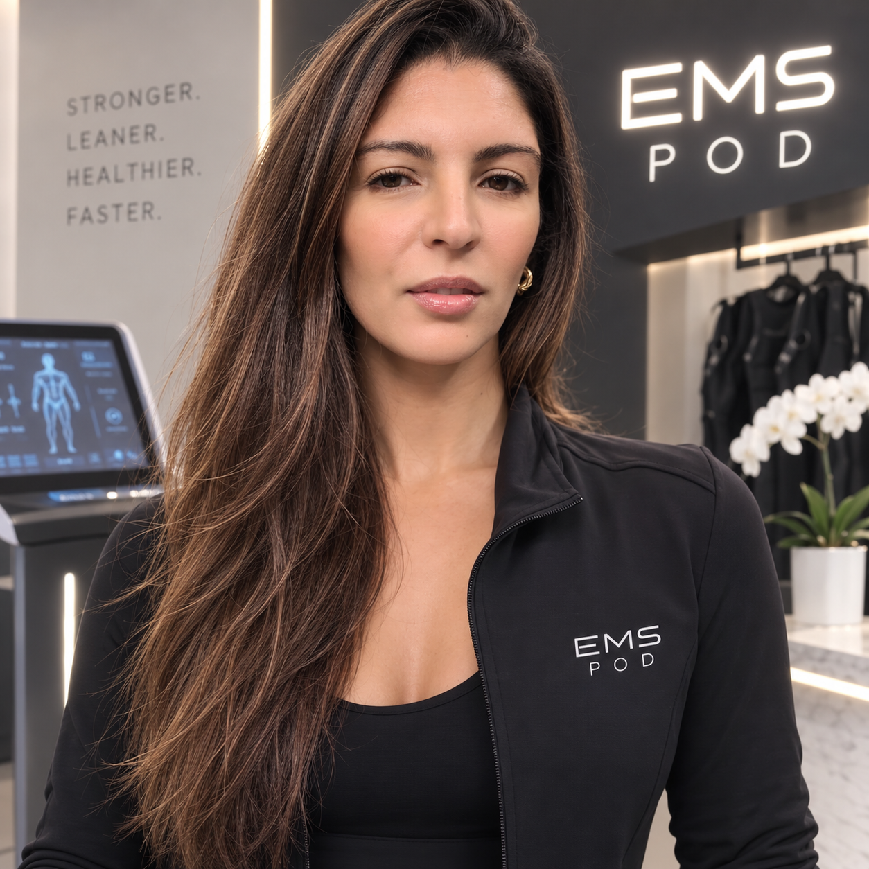Ilhame, founder of EMS Pod